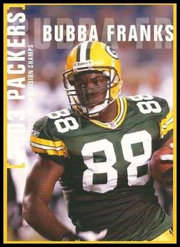 2003 Green Bay Packers Police 15 Bubba Franks